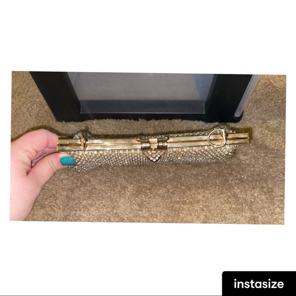 Gold sparkle clutch - Picture 3 of 5